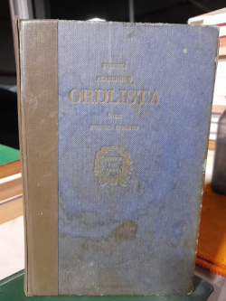 Ordlista Över Svenska Spraket