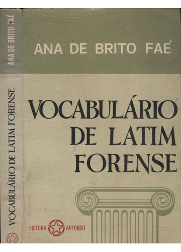 Vocabulario De Latim Forense