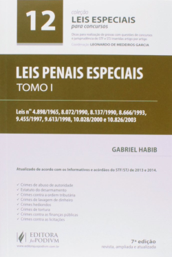 Leis Penais Especiais Tomo I