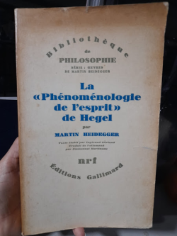 La Phenomenologie De Lesprit De Hegel