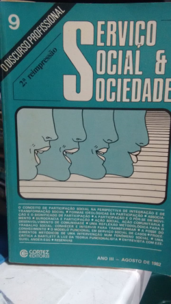 Servico Social & Sociedade / 9 O Discurso Profissional - Ano Iii
