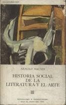 Historia Social De La Literatura Y El Arte Iii