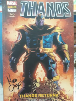 Thanos Retorna V. 01 - Autografado