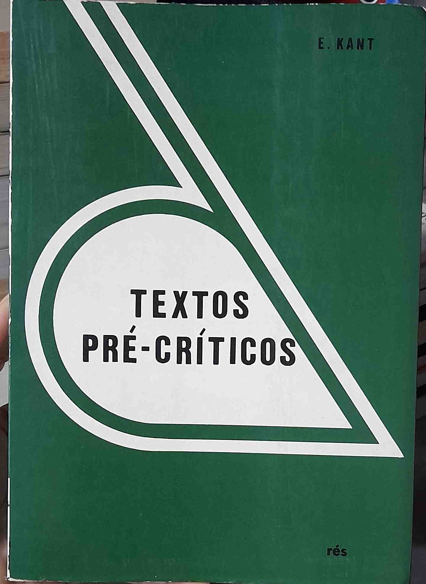 Textos Pre-criticos