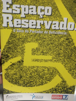 Espaco Reservado - O Guia Do Portador De Deficiencia