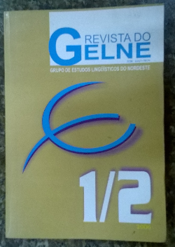 Revista Do Gelne - Grupo De Estudos Linguisticos Do Nordeste Nº 1/2 V. 08