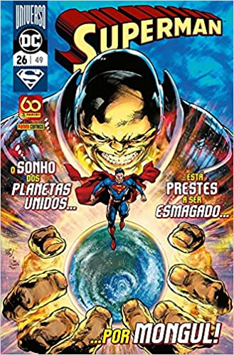 Superman - o sonho dos palnetas unidos esta prestes a ser esmagado por mongul v. 49