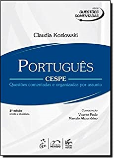 Portugues Cespe - Questoes Comentadas E Organizadas Por Assuntos