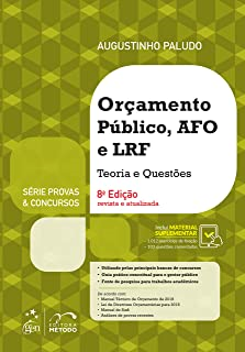 Serie Provas & Concursos - Orcamento Publico, Afo E Lrf - Teoria E Questoes
