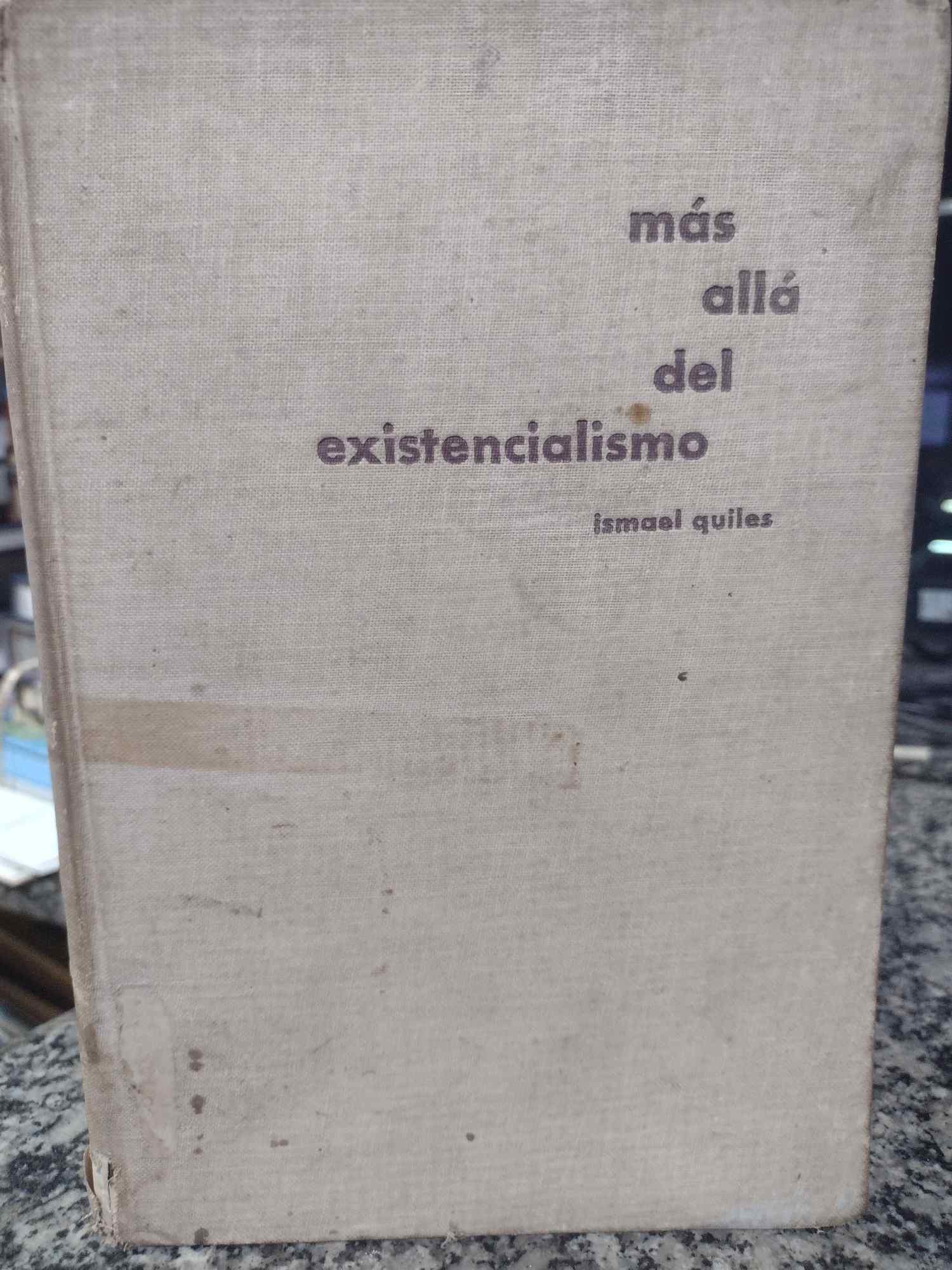 Mas Alla del Existencialismo- filosofia In-sistencial