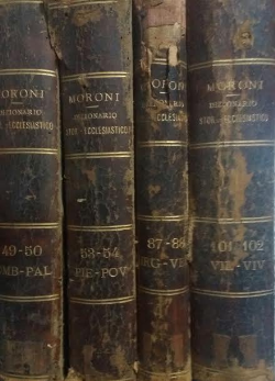 Dizionario Di Erudizione Storico Ecclesiastica 49-50 Omb-pal