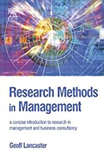 Research Methods In Management