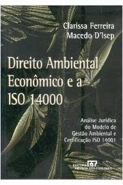 Direito Ambiental Economico E A Iso 14000
