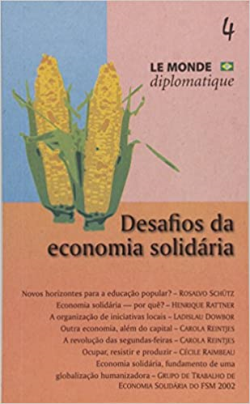 Desafios Da Economia Solidaria