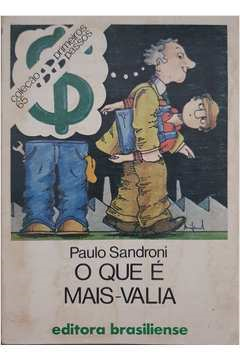 O Que E Mais-valia - Colecao Primeiros Passos