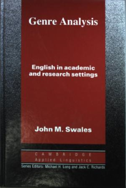 Genre Analysis English In Academic And Research Settings