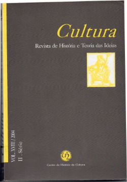 Cultura Revista De Historia E Teoria Das Ideias V. Xviii / 2004 Iiª Serie