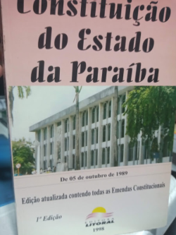 Constituicao Do Estado Da Paraiba - De 05 De Outubro De 1989