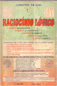 Raciocinio Logico - Logico Matematico Logico Quantitativo Logico Numerico Logico Analitico Logico Critico V.02