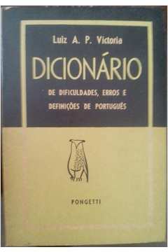 Dicionário de Dificuldades, Erros e Definições de Português