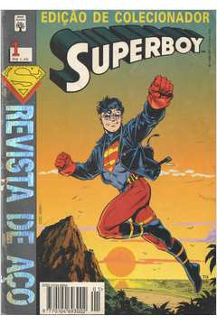 Edicao De Colecionador Superboy V.01 - Revista De Aco