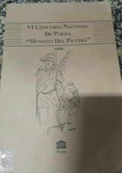 Vi Concurso Nacional De Poesia '' Menotti Del Picchia''