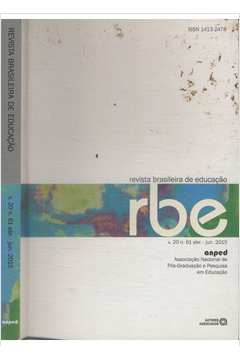 Revista Brasileira De Educacao V. 20 N. 62 Julho A Setembro 2015