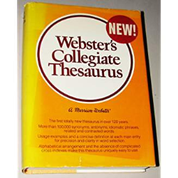 Webster's Collegiate Thesaurus