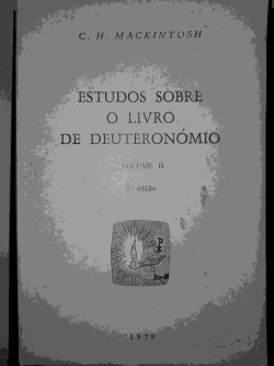 Estudos Sobre O Livro De Deutoronomio - V. 2