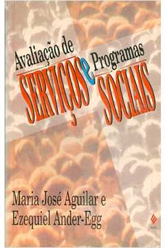 Avaliacao De Servicos E Programas Sociais