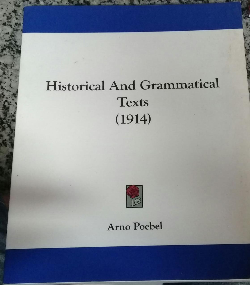 Historical And Grammatical Texts (1914)