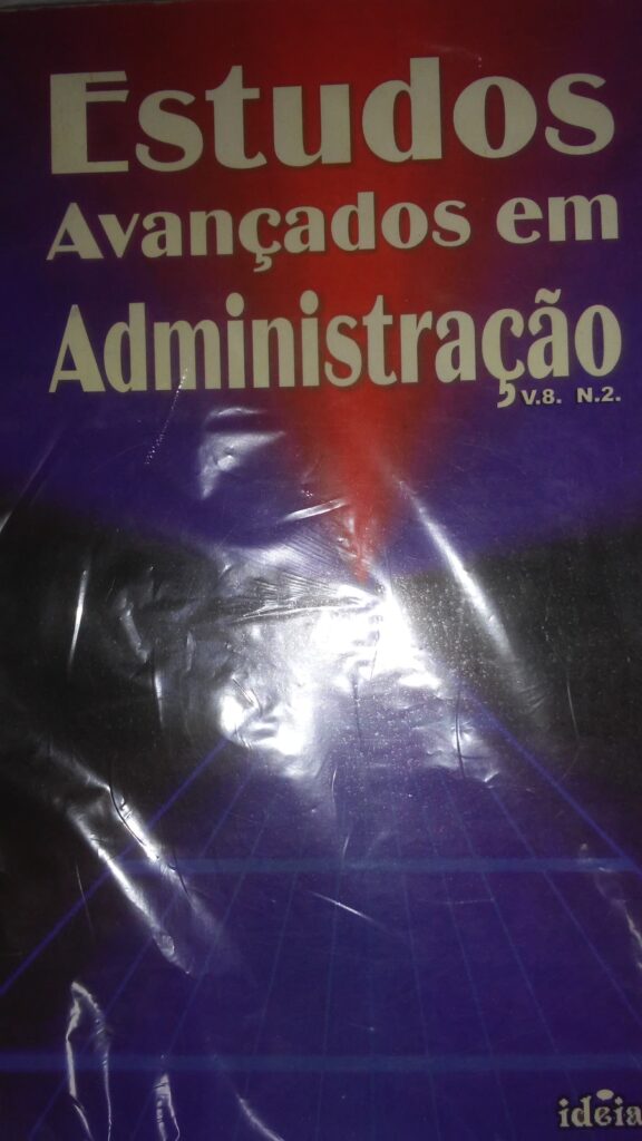 Estudos Avancados Em Administracao V.8 N.2