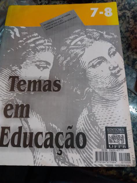 Temas Em Educacao Nº 07/08