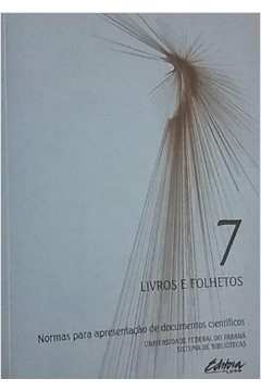 Normas para Apresentacao de Documentos Cientificos - Livros e Folhetos