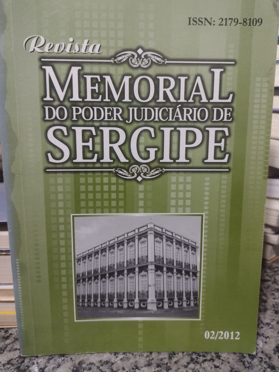 Revista Memorial Do Poder Judiciario De Sergipe