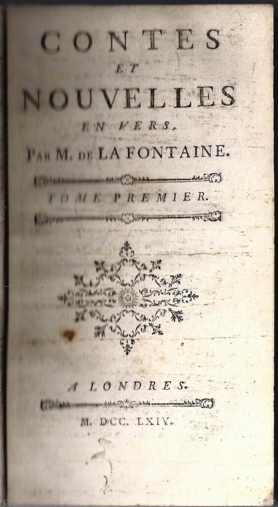 Contes Et Nouvelles Tomo I E Ii