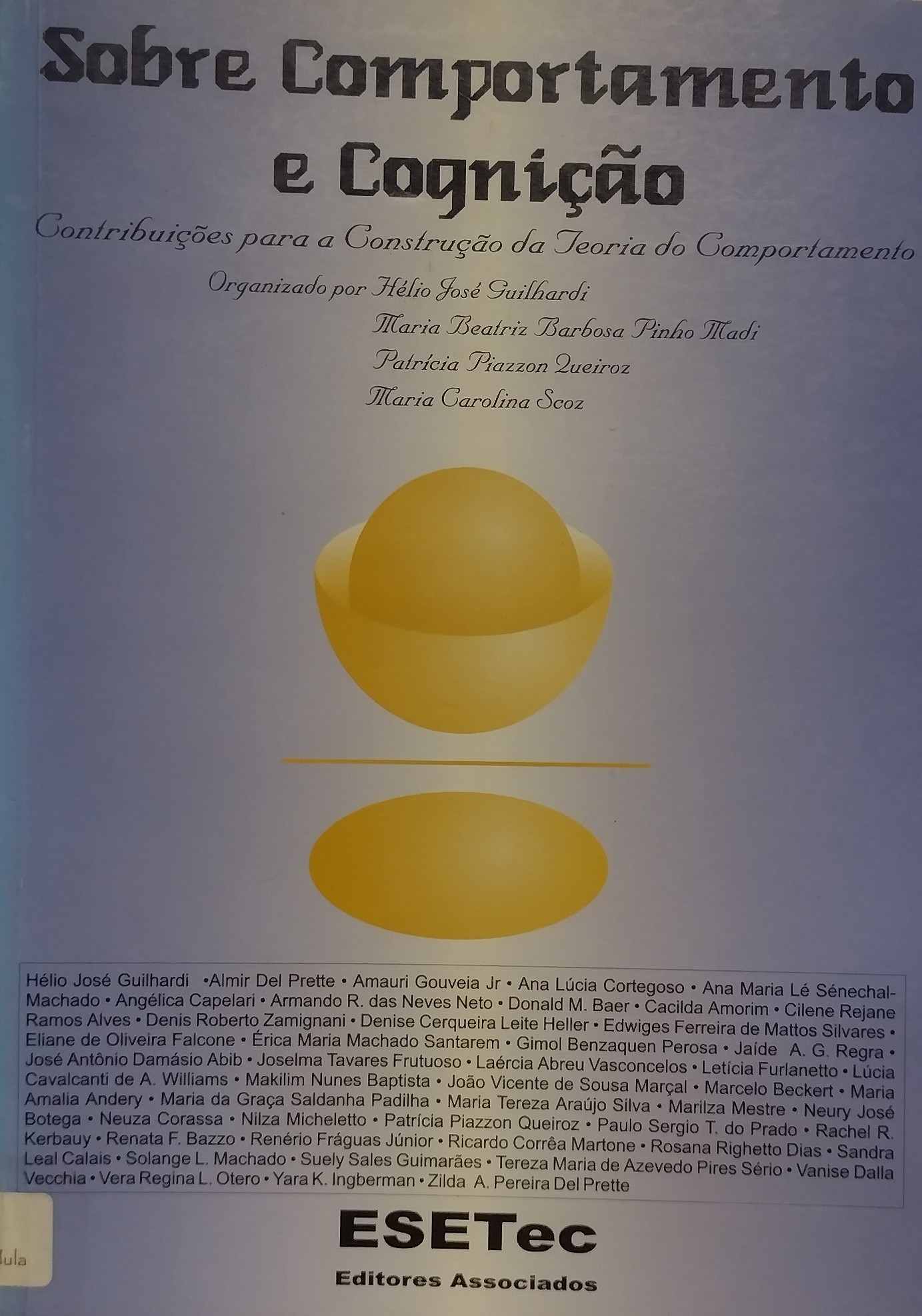 Sobre comportamento e cognição