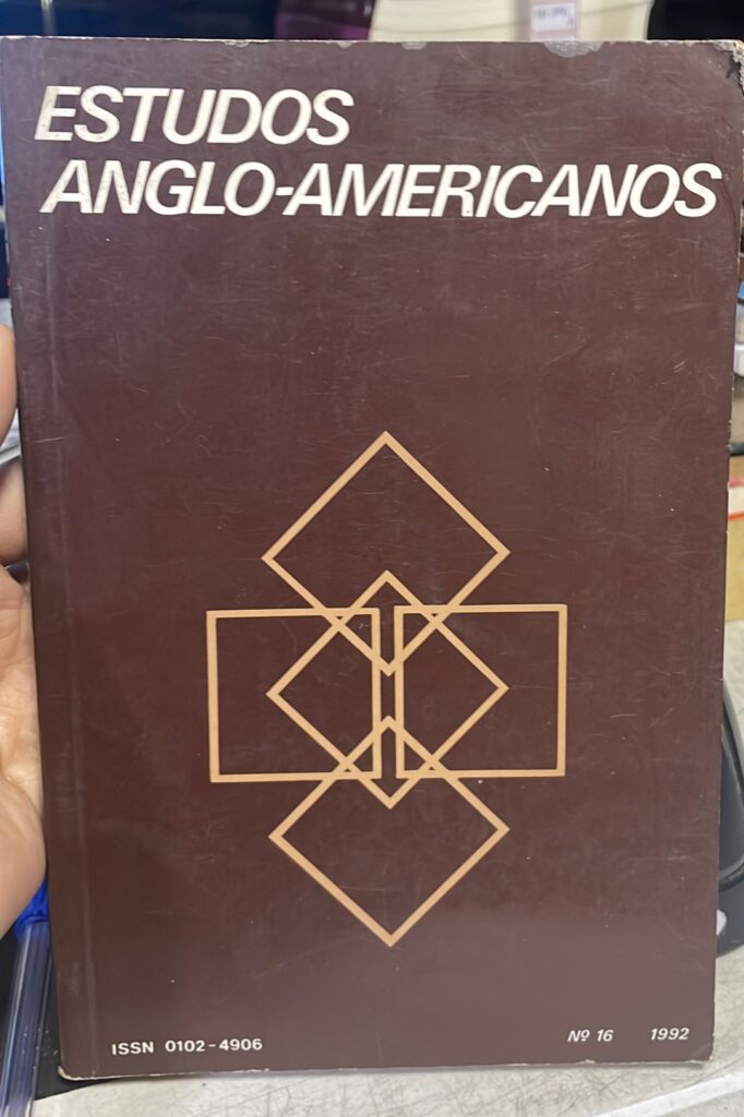 estudos anglo-americanos nº16 1992