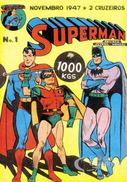 Superman Ebal N° 1 - Novembro 1947 - Reimpressao 2007 Colecionador Pani