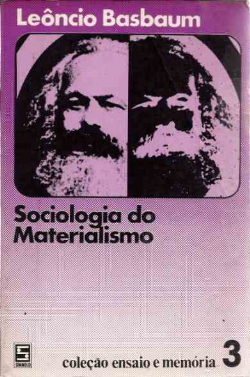 Sociologia Do Materialismo - Introducao A Historia Da Filosofia
