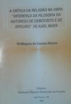 Critica Da Religiao Na Obra Diferenca Da Filosofia Da Natureza De Democrito E De Epicuro De Karl Marx