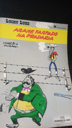 Arame Farpado Na Pradaria