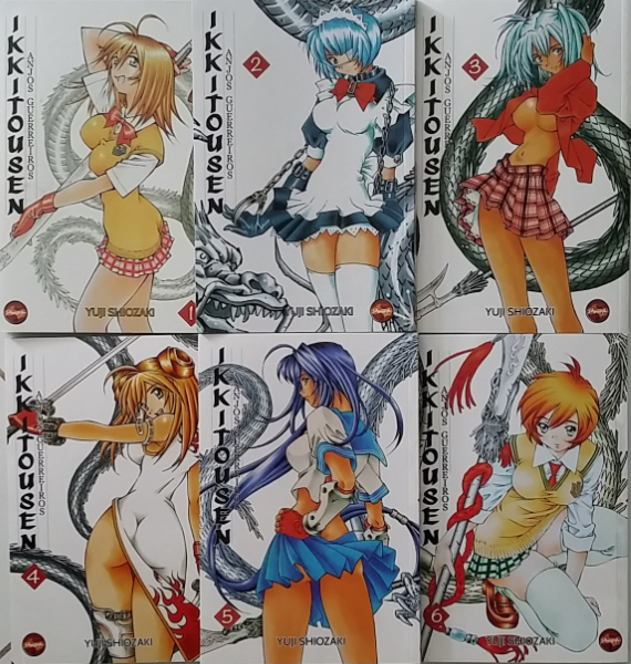 Ikkitousen - Anjos Guerreiros - Colecao 06 Volumes
