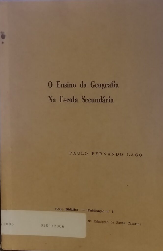O Ensino da Geografia na Escola Secundária