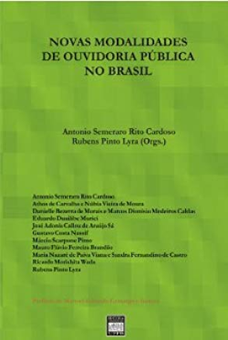 Novas Modalidades De Ouvidoria Publica No Brasil (f-951 / 1)