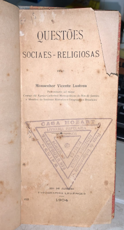 Questoes Sociaes - Religiosas