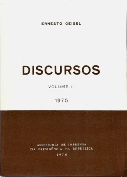 Discursos - Vol. Ii