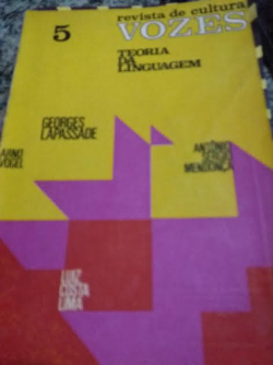 Revista De Cultura Vozes -5 - Teoria Da Linguagem