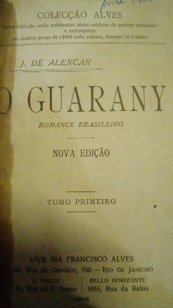 O Guarany - Rencadernado