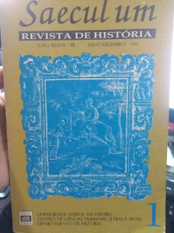 Saeculum - Revista De Historia Nº 01 Jul/dez 1995